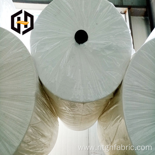 Large roll packing 50 mesh backing leather fabric